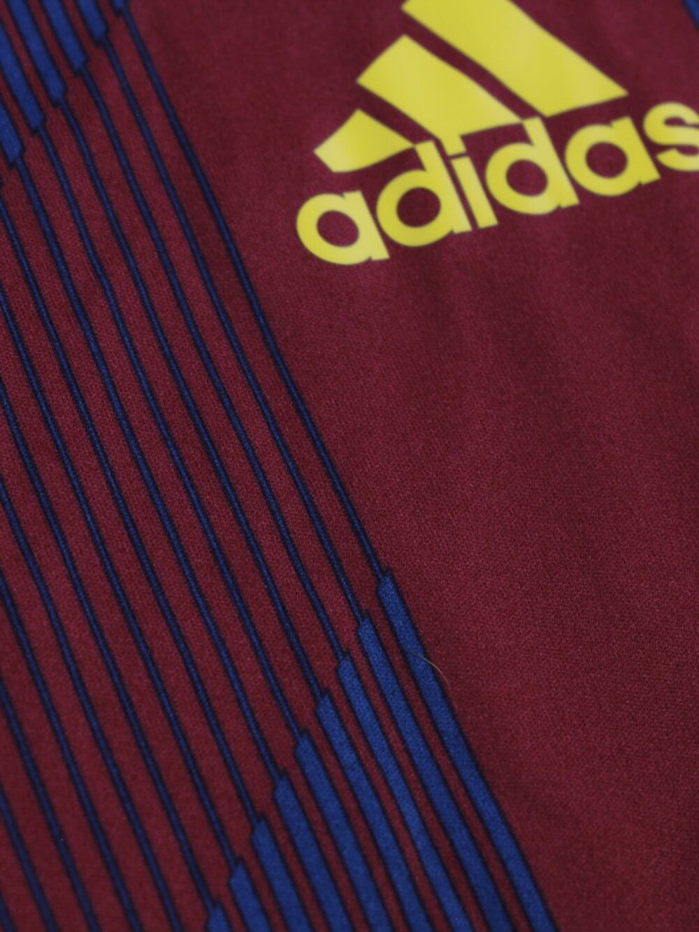 Adidas Striped 19 Jersey - Maroon/Blue/Yellow - Training/Soccer - Size M - Picture 4 of 8